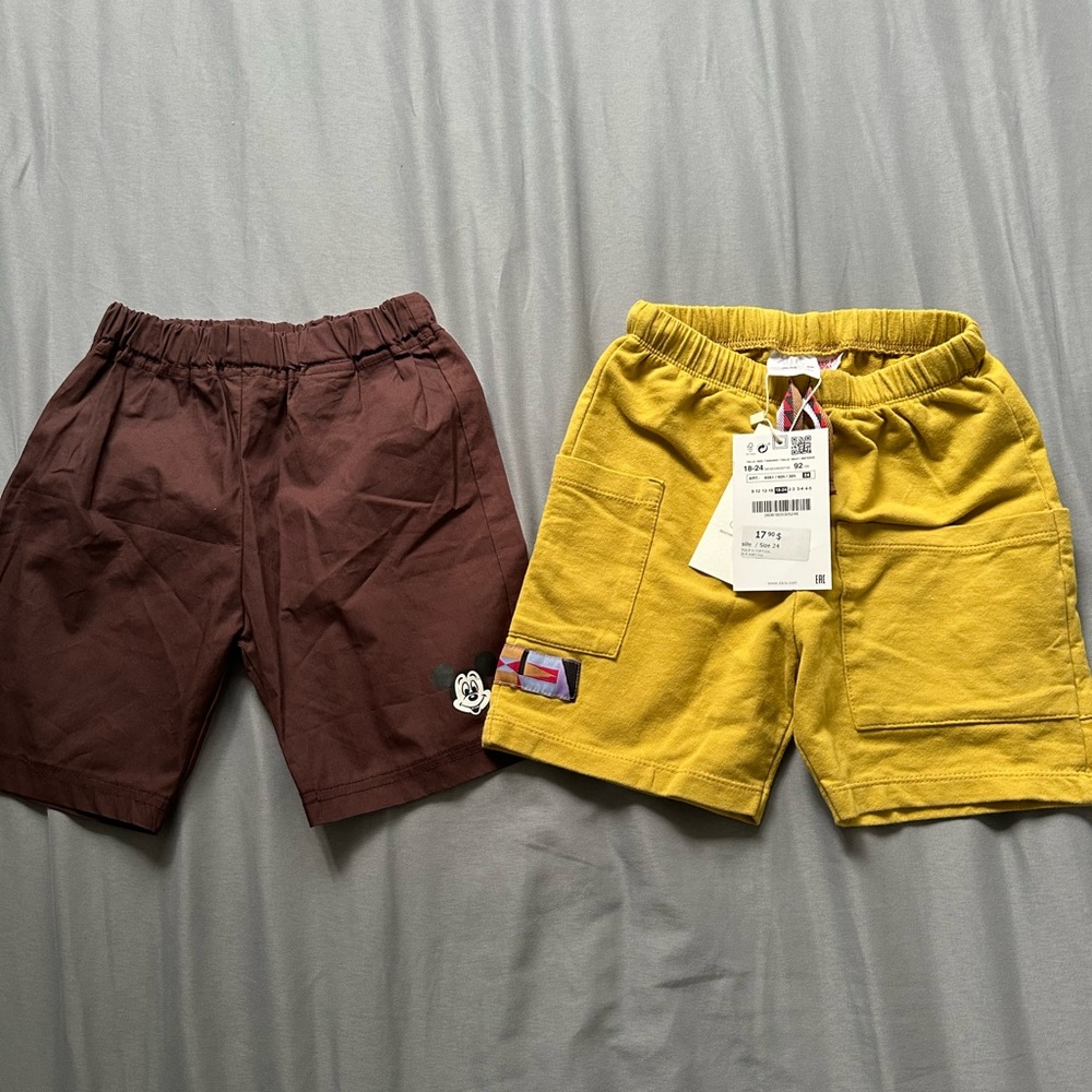 NWT Japanese Disney/ Zara Kids Shorts Set